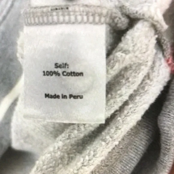 La Hearts Heather Gray Women's Hoodie Sweater - Picture 4 of 8